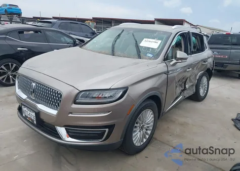 2019 Lincoln Nautilus Standard z USA, uszkodzony, nr VIN 2LMPJ6J96KBL42159